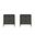 Coney Nightstand Set of 2 In Grey