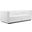 Conjure Channel Tufted Upholstered Fabric Loveseat In Black and White