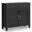 Connaught Solid Wood Entryway Storage Cabinet In Black