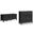 Connaught Solid Wood Storage Bench Trunk and Storage Cabinet In Black