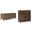 Connaught Solid Wood Storage Bench Trunk and Storage Cabinet In Natural Aged Brown