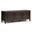 Connaught Solid Wood Storage Bench Trunk In Dark Chestnut Brown