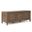 Connaught Solid Wood Storage Bench Trunk In Natural Aged Brown