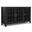 Connaught Solid Wood Wide Storage Cabinet Buffet In Black