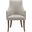 Connie Dining Armchair In Light Grey