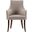 Connie Dining Armchair In Taupe