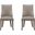 Connie Dining Chair Set of 2 In Taupe