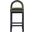 Conrad Velvet Counter Stool In Black and Green