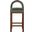 Conrad Velvet Counter Stool In Brown and Green