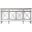 Contempo 72 Inch Mirrored Credenza In Silver