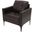 Contemporary Arm Chair In Brown