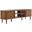 Contour 63 Inch Wood TV Stand In Walnut