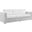 Convene Outdoor Patio Sofa In Light Gray White