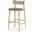 Converse Bar Stool In Natural