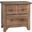 Cool Farmhouse 2 Drawer Night Stand In Natural