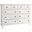 Cool Farmhouse 8 Drawer Dresser In Soft White