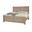 Cool Rustic Queen Mansion Bed In Clear Maple