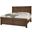 Cool Rustic Queen Mansion Bed In Mink