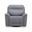 Cooper SG Power Recliner with Headrest In Blue Grey