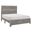 Corbin California King Panel Bed in a Box In Gray