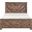Corbin Queen Panel Bed In Brown