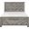 Corbin Queen Panel Bed In Gray
