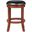 Cordova 24 Inch Swivel Backless Counter Stool In Cherry