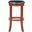 Cordova 29 Inch Swivel Bakckless Bar Stool In Cherry