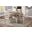 Cori Round Dining 5 Pc Set In Bisque and Brown