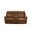 Corry Power Reclining Console Loveseat with Power Head Rests, Power Lumbar and Hidden cupholders In Saddle