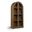 Corva Solid Wood Storage Cabinet In Brown