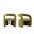 Corvette Dining Chair Set of 2 In Olive Green