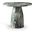 Cosenza 36 Inch Marble Finish Concrete Dining Table In Green