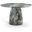 Cosenza 48.5 Inch Marble Finish Concrete Dining Table In Green