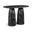 Cosenza Concrete Indoor and Outdoor Bar Table In Black