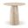 Cosenza Concrete Indoor and Outdoor Bar Table In Travertine