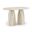 Cosenza Concrete Indoor and Outdoor Counter Height Table In Travertine