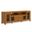 Cosmopolitan Solid Wood 72 Inch Wide TV Media Stand In Light Golden Brown