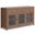 Cosmopolitan Solid Wood Sideboard Buffet In Medium Saddle Brown