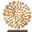 Cosmos Large Sculpture In Gold
