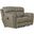 Costa Power Lay Flat Reclining Loveseat In Putty