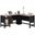 Cottage Road L-Shaped Desk In Raven Oak