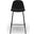 Counter Stools Set of 2 In Black Boucle