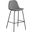 Counter Stools Set of 2 In Gray Boucle