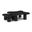 Cove Oak Veneer and Solid Wood 2-Piece Coffee Table In Black