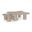 Cove Oak Veneer and Solid Wood 2-Piece Coffee Table In Natural