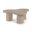 Cove Oak Veneer and Solid Wood Coffee Table In Natural