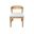 Cove Wood Back Chairs Set of 2 In Natural