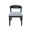 Cove Wood Back Chairs Set of 2 In Vintage Black