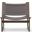 Cozumel Club Chair Set of 2 In Matte Bronze